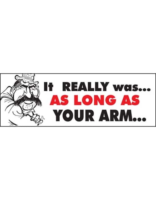 It really was as long.