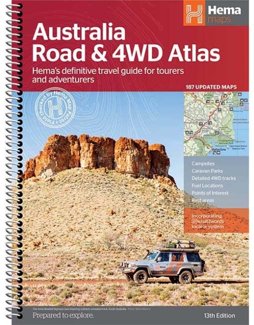 Australia Road & 4WD Atlas (Spiral Bound)