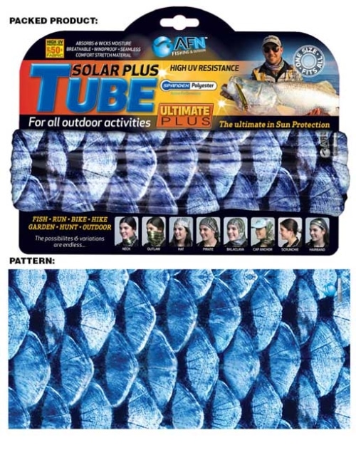 Solar Plus Tubes - Blue Scales