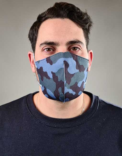 3 Layer Cotton Masks (Reusable and washable fabric) - Image 3
