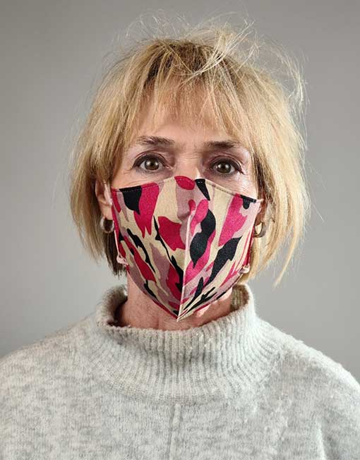 3 Layer Cotton Masks (Reusable and washable fabric) - Image 2