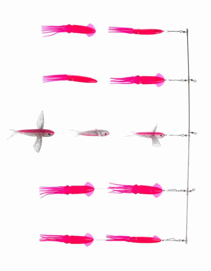 TEASER BAR 900mm - 8 SQUID + 3 BIRDS - Image 2