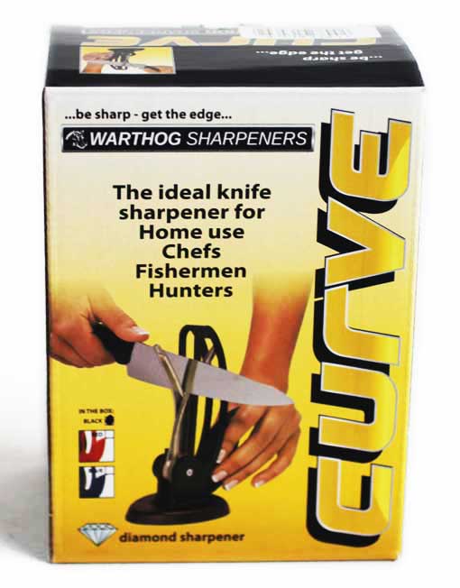 Warthog Sharpener - Curve (Black)