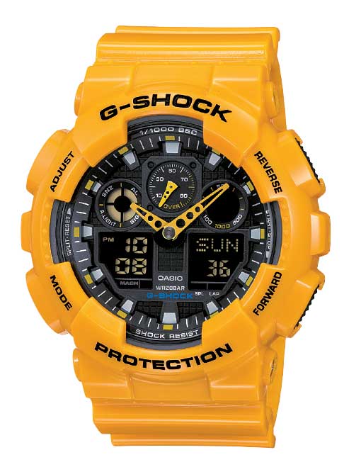 G-SHOCK X-LARGE G GA100A-9A WATCH
