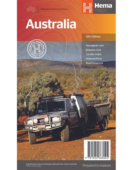 AUSTRALIA LARGE MAP