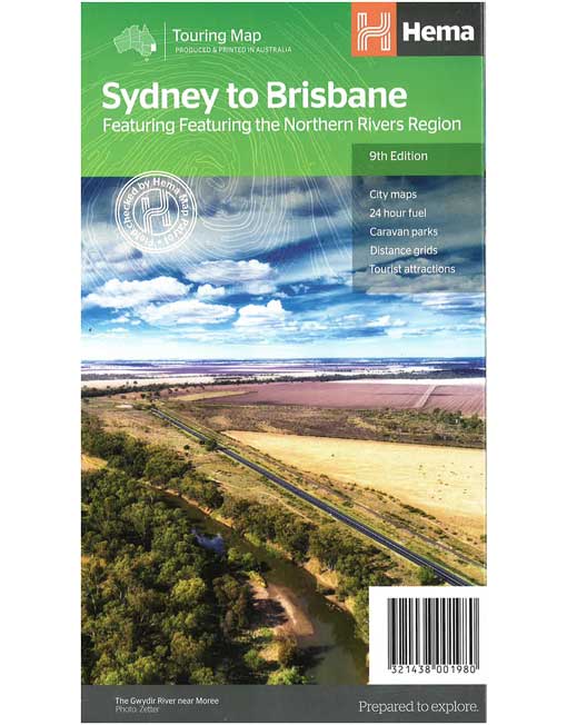 SYDNEY TO BRISBANE MAP