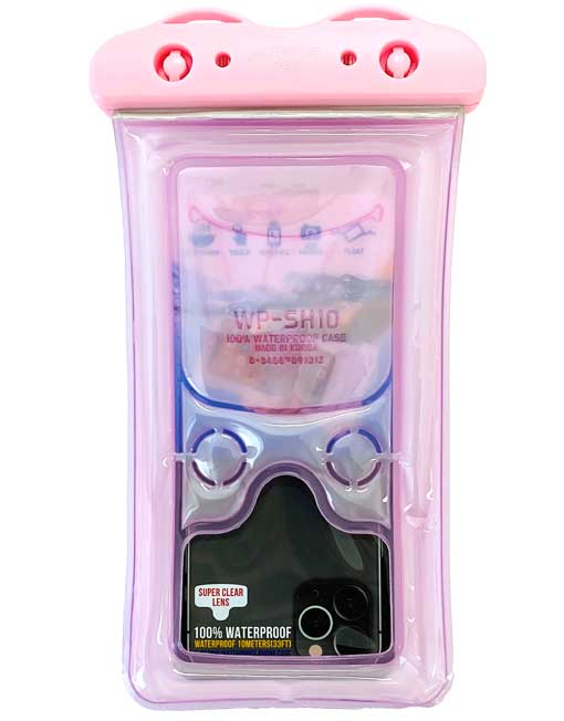 DICAPAC WATERPROOF SMARTPHONE CASE - PINK - Image 2