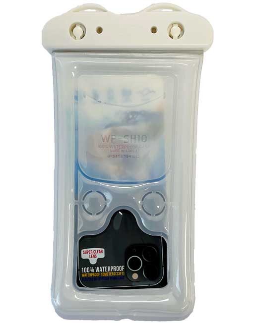 DICAPAC WATERPROOF SMARTPHONE CASE - WHITE - Image 2