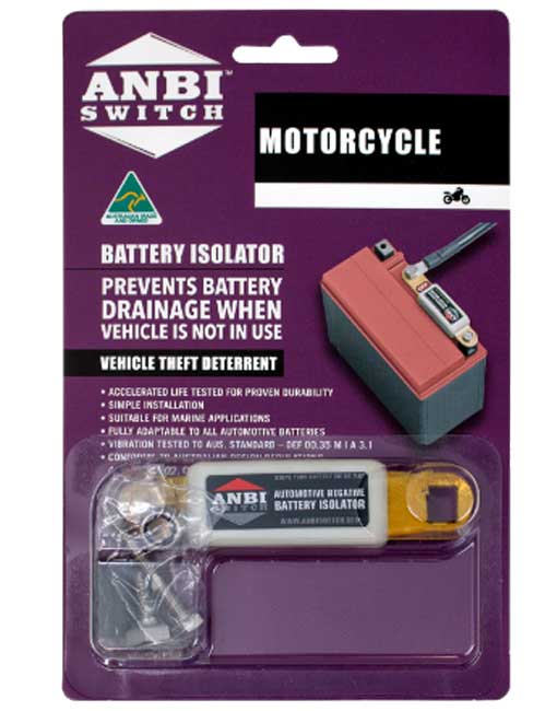 ANBI SWITCH BATTERY ISOLATOR MOTORCYCLE KIT AFN Fishing & Outdoors