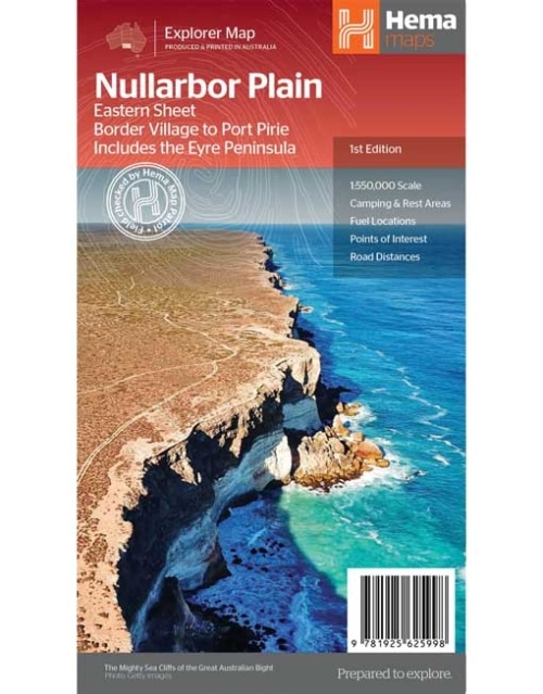 HEMA MAP - Nullarbor Plain Eastern Sheet