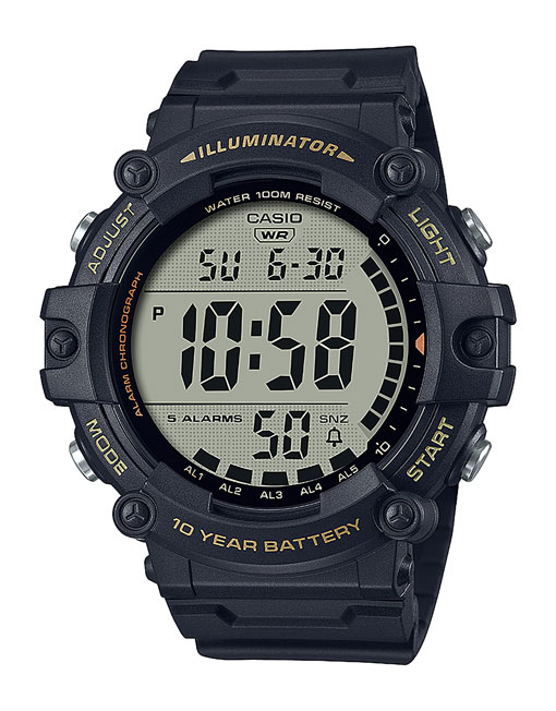 CASIO AE1500WHX-1A BLACK WATCH