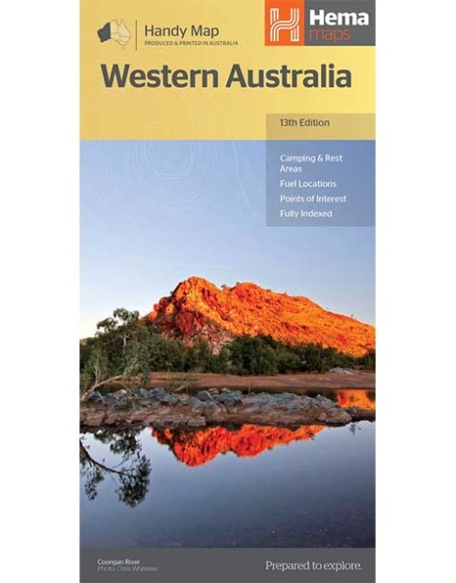 HEMA Western Australia Handy Map