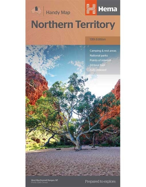 HEMA Northern Territory Handy Map