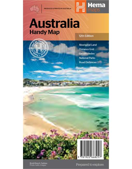 HEMA Australia Handy MAP