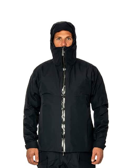 Buck N Bass Reservoir Rain Shell Jacket - Black