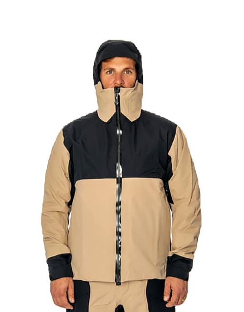 Buck N Bass Reservoir Rain Shell Jacket - River Rock