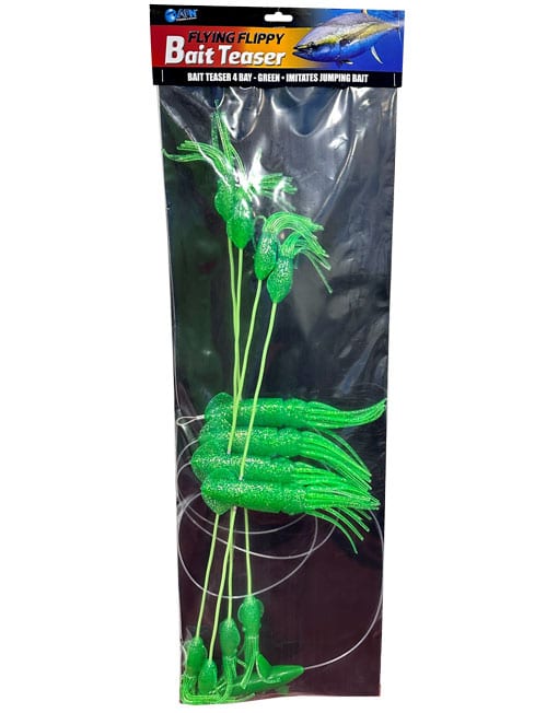 Flying Flip Bait - 4 Bay Green
