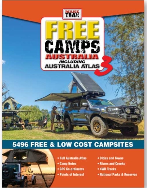 Make Trax Free Camps Australia 3 including Australia Atlas