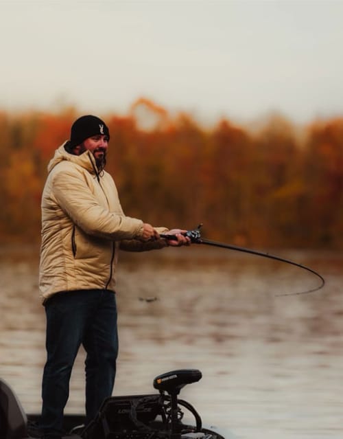 Buck n Bass Oroville Insulare Mid Layer Hoodie - River Rock