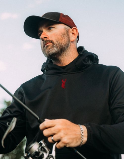 Buck n Bass Fremont Hoodie- Black