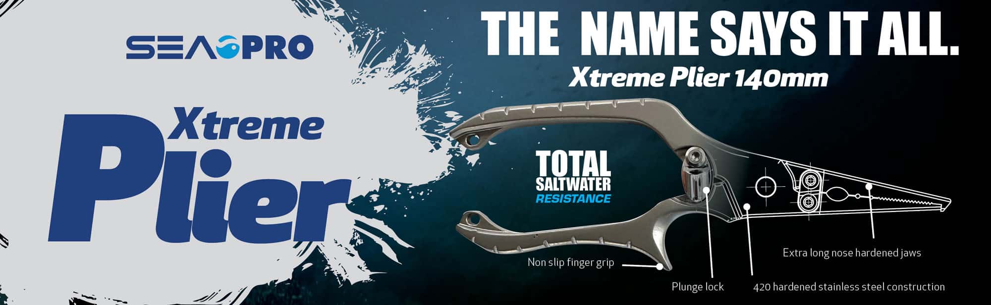 Sea Pro Xtreme Plier 140mm Banner