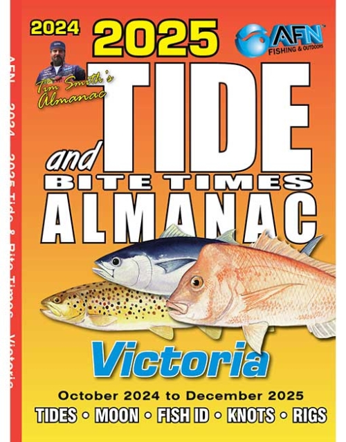 2025 Tide and Bite Times Victoria