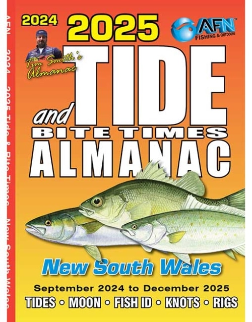 2025 Tide and Bite Times New South Wales