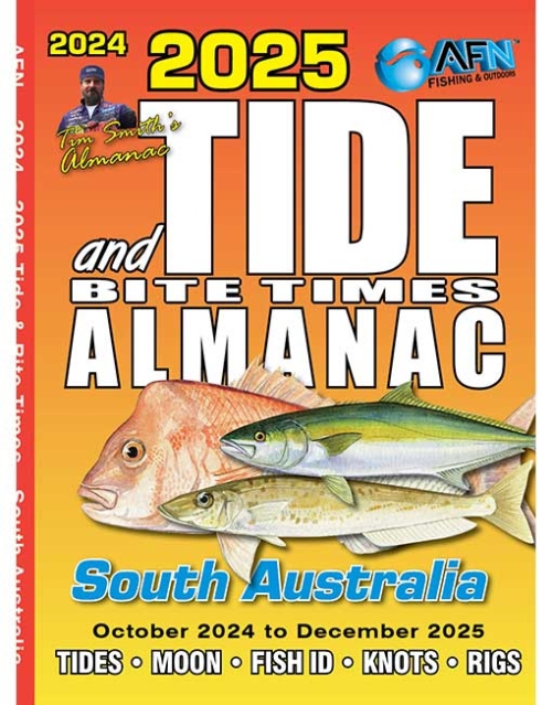 2025 Tide and Bite Times South Australia