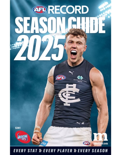 AFL Record Season Guide 2025 Cover
