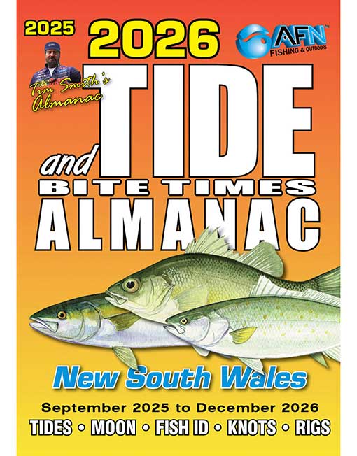 New South Wales Tide and Bite Times Almanac Front Cover