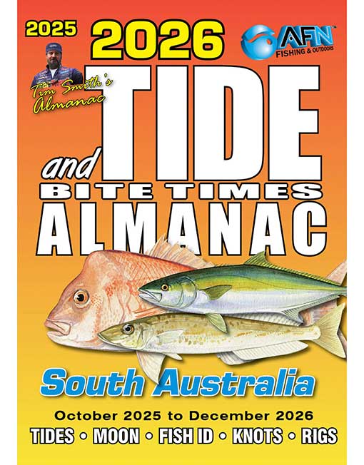 South Australia Tide and Bite Times Almanac Front Cover