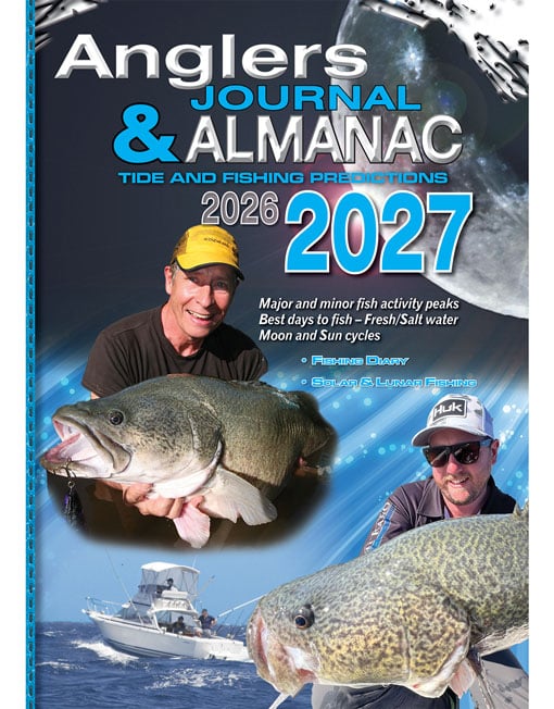 Angler's Journal and Almanac 2027 Tide and Fishing Predictions Cover