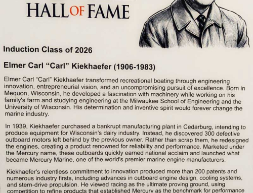 Mercury Marine Founder Carl Kiekhaefer Inducted into Wisconsin Sailing & Maritime Hall of Fame